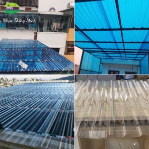 Công trình tấm lợp lấy sáng Poly Sóng